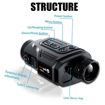 FH25R Thermal Hunting Monocular Night Vision InfiRay Thermal Monocular Resolution High Resolution
